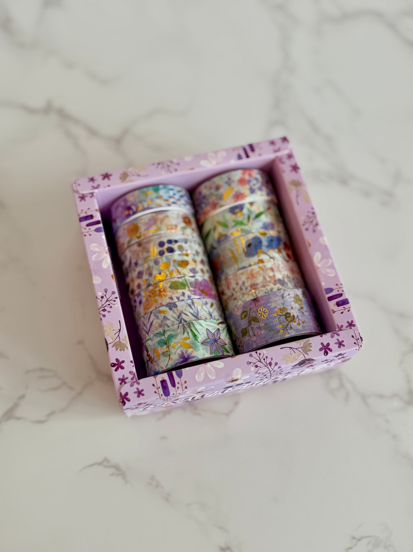 Broken Flowers Washi Tape Box Set