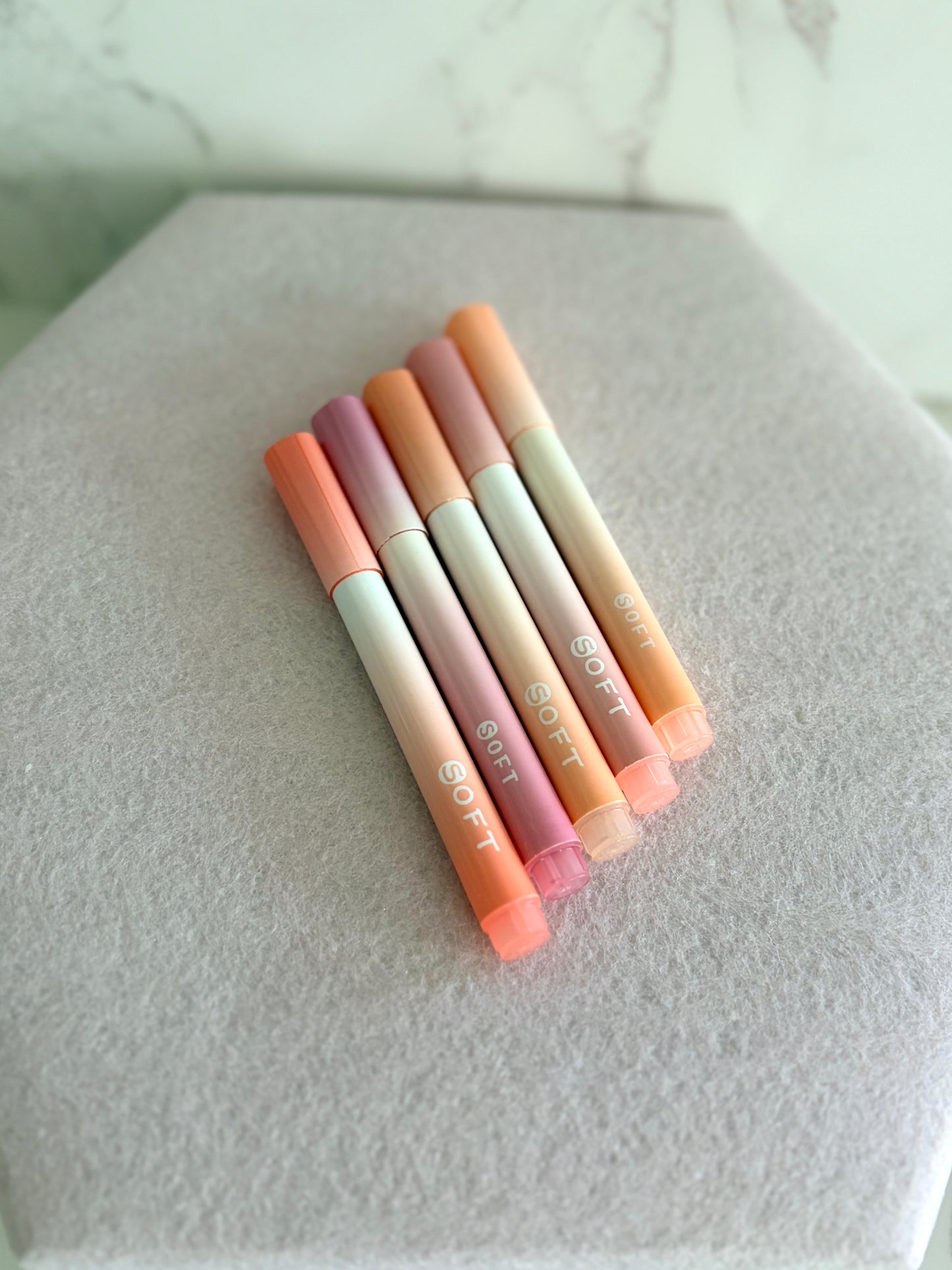 Soft Pastel Highlighter Set (5 Pack)