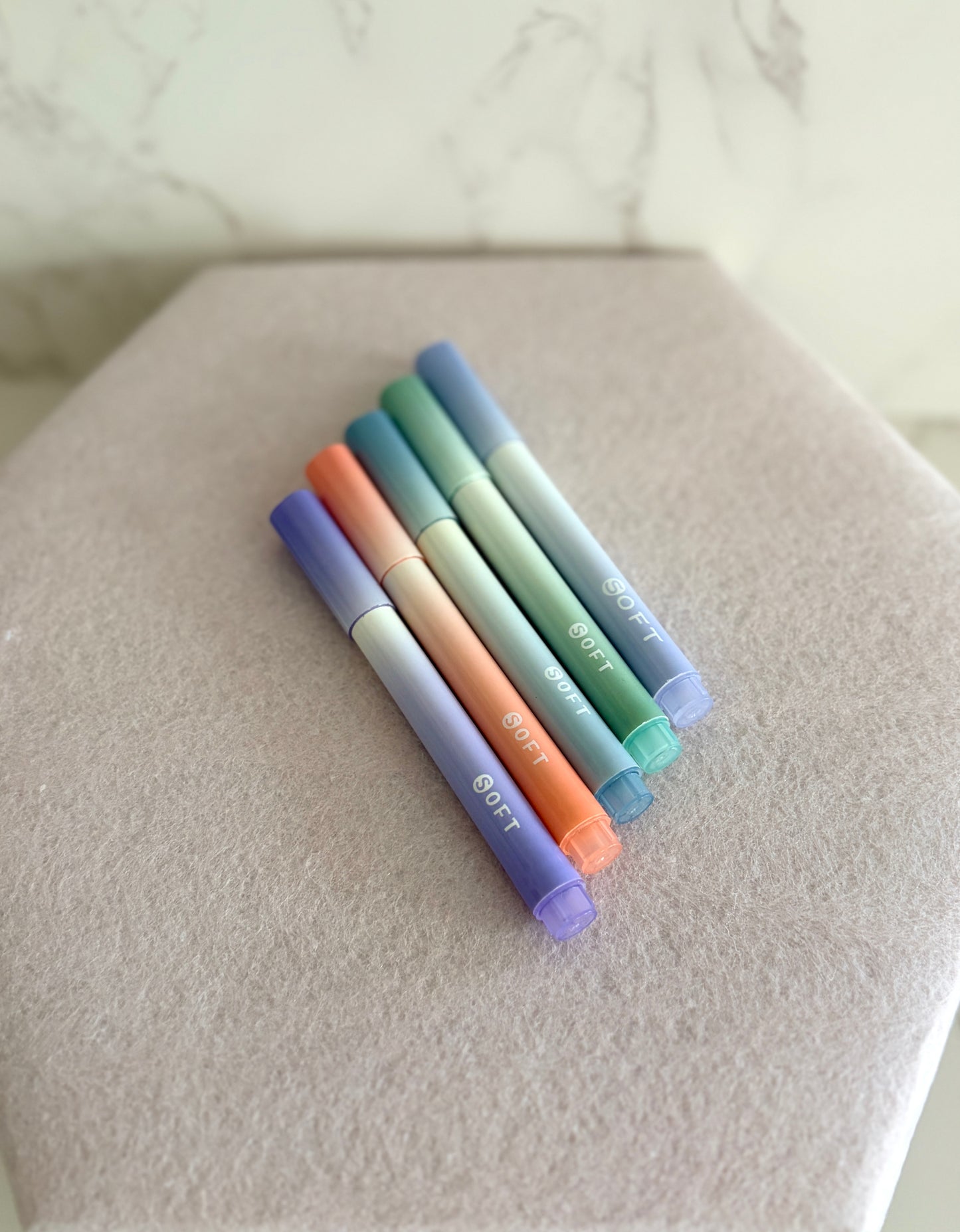Soft Pastel Highlighter Set (5 Pack)