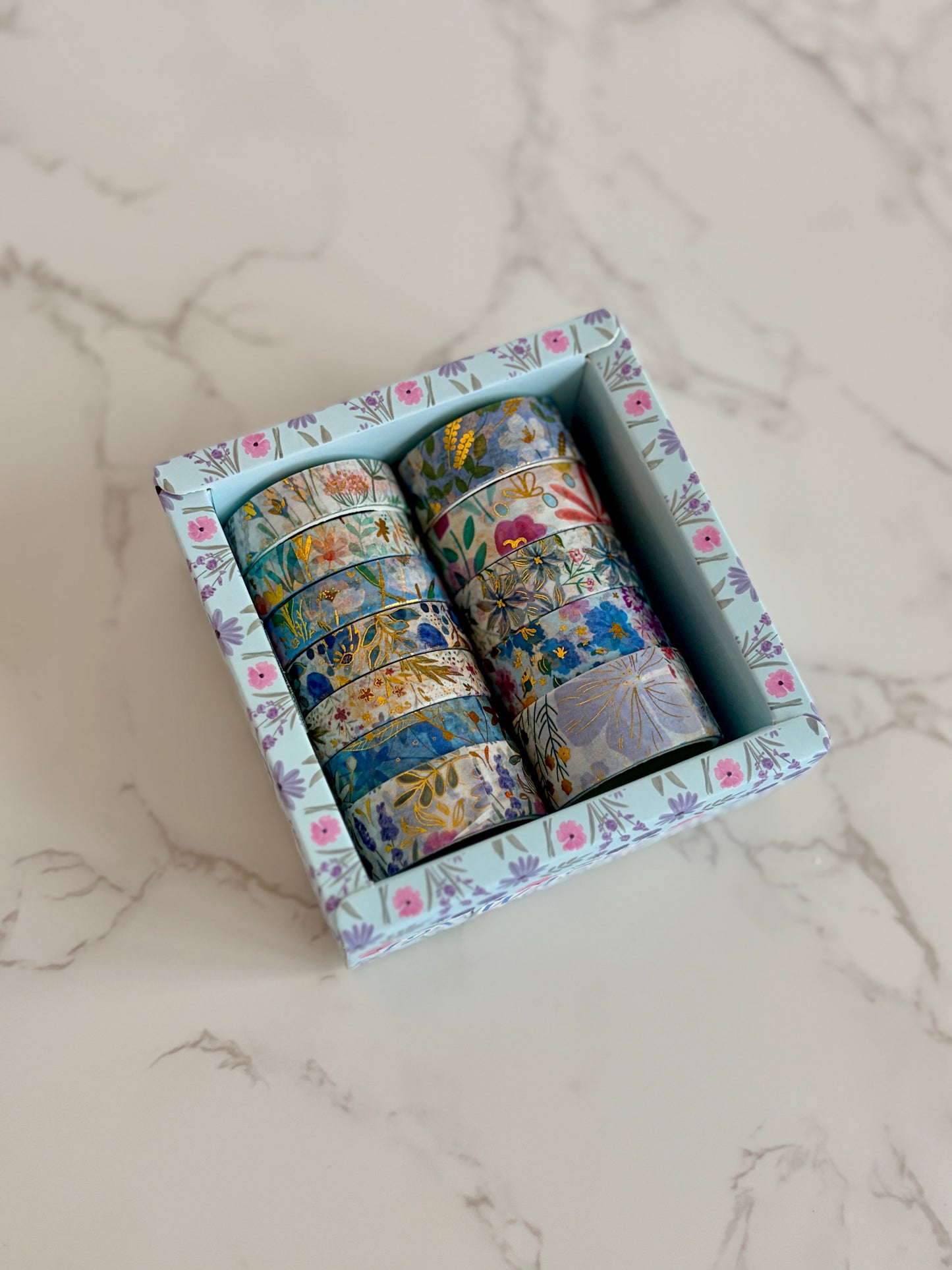 Broken Flowers Washi Tape Box Set